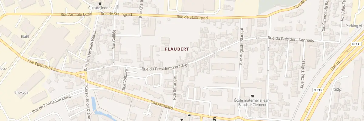 Plan du 65 Rue du President Kennedy au Petit-Quevilly