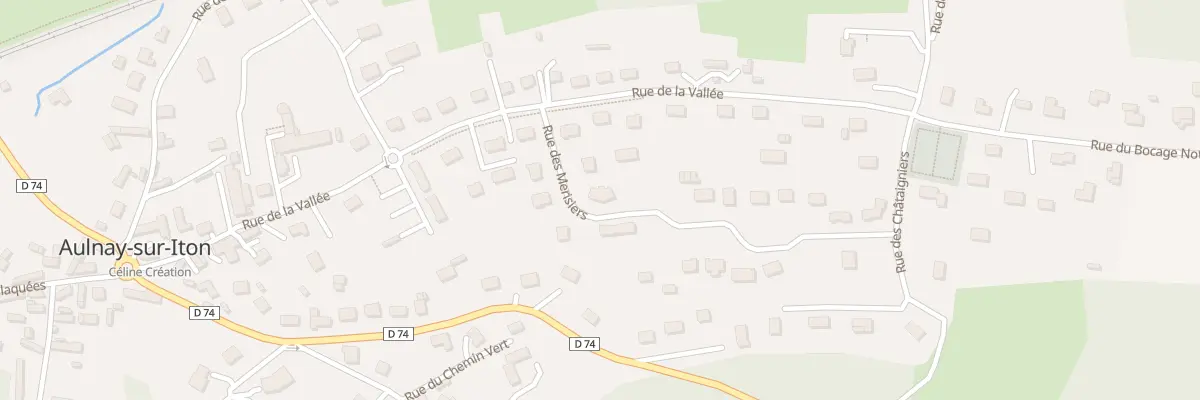 Plan du 3 Rue des Merisiers à Aulnay-sur-Iton