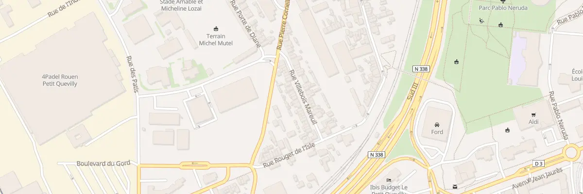 Plan du 27 Rue Villebois Mareuil au Petit-Quevilly