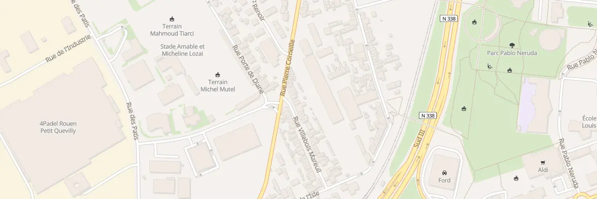 Plan du 44 Rue Villebois Mareuil au Petit-Quevilly