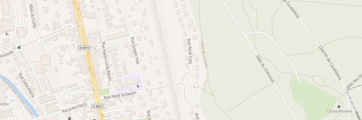 Plan du 53 Rue René Coty à Déville-lès-Rouen