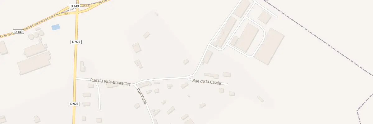 Plan du 11 Rue du Vide Bouteilles à Belmesnil