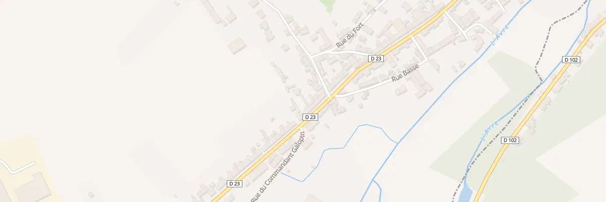 Plan du 8 Côte de Verneuil à Tillières-sur-Avre