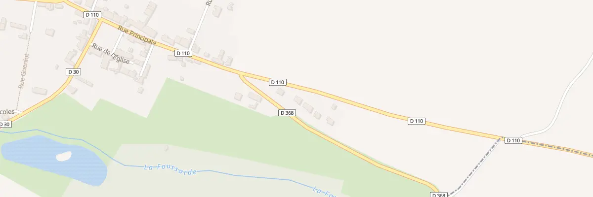 Plan du 3 Rue de Chesneau à La Croix-du-Perche