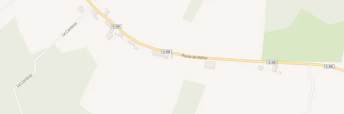 Plan du 33A La Garnison à Betchat