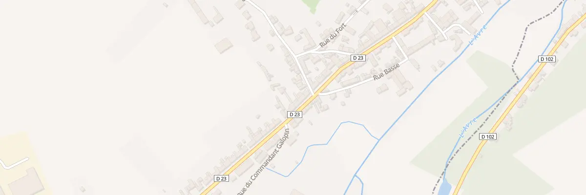 Plan du 6 Côte de Verneuil à Tillières-sur-Avre