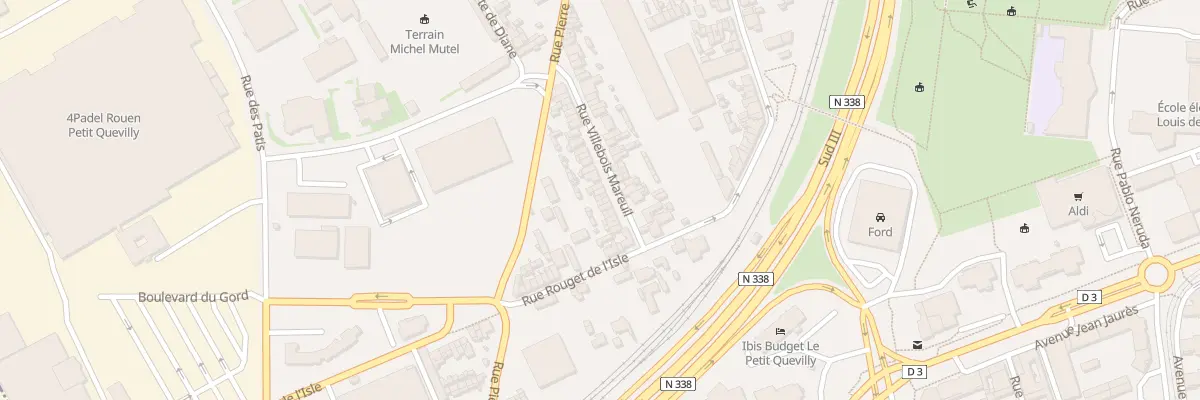 Plan du 13 Rue Villebois Mareuil au Petit-Quevilly
