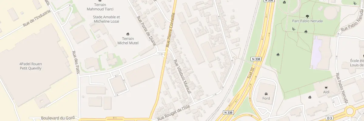 Plan du 34 Rue Villebois Mareuil au Petit-Quevilly