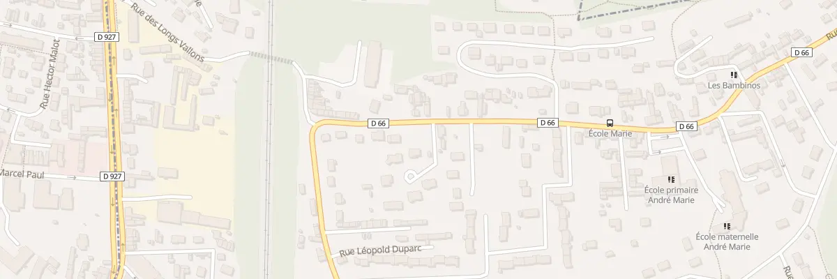 Plan du 400 Rue des Longs Vallons à Notre-Dame-de-Bondeville