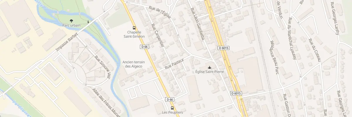 Plan du 6 Rue Pasteur à Déville-lès-Rouen