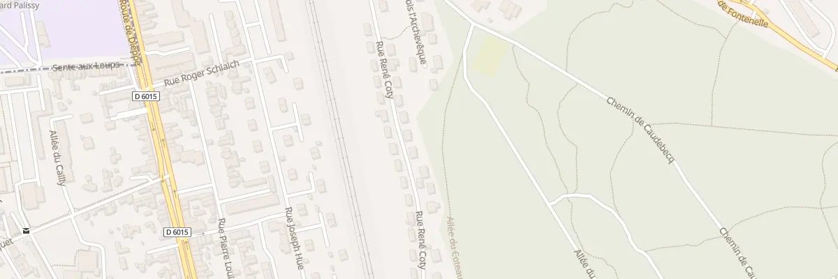 Plan du 52 Rue René Coty à Déville-lès-Rouen