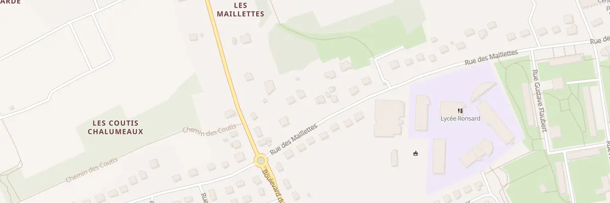 Plan du 7 Rue des Maillettes à Vendôme