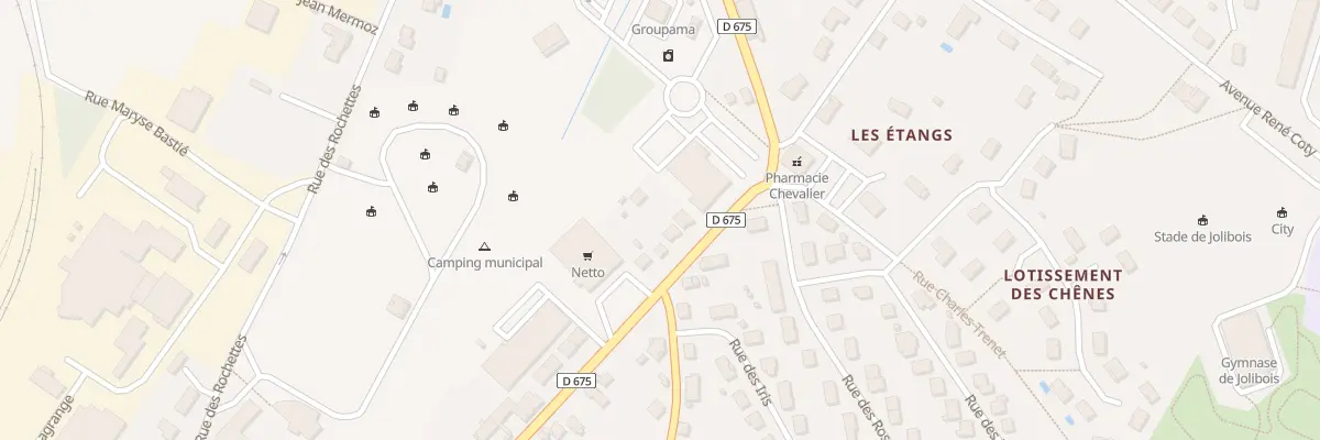 Plan du 39 Rue Pierre Merlin à Bellac