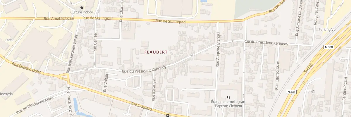 Plan du 81 Rue du President Kennedy au Petit-Quevilly