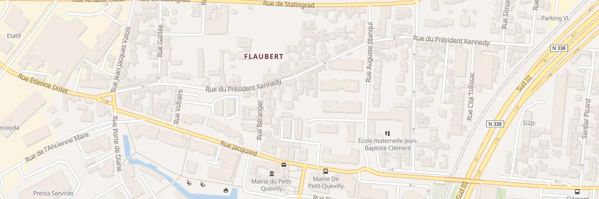 Plan du 48 Rue du President Kennedy au Petit-Quevilly