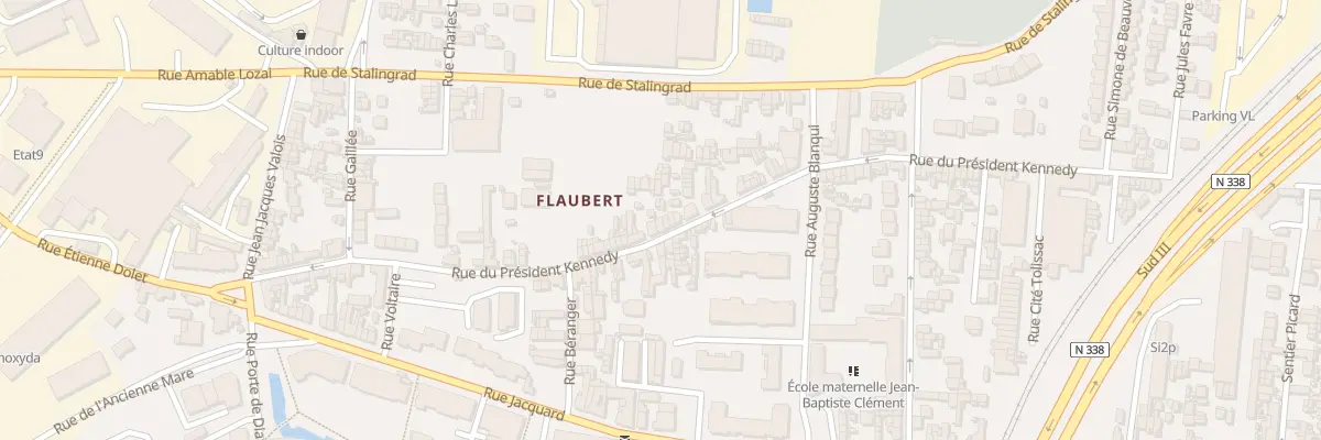Plan du 85 Rue du President Kennedy au Petit-Quevilly
