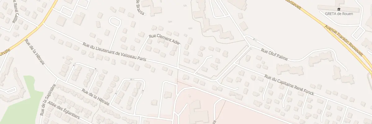 Plan du 21 Rue Clement Ader au Grand-Quevilly