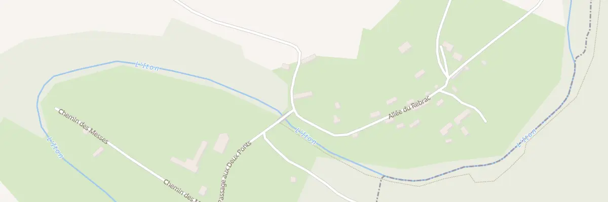 Plan du 3 All du Rebrac à Sylvains-Lès-Moulins