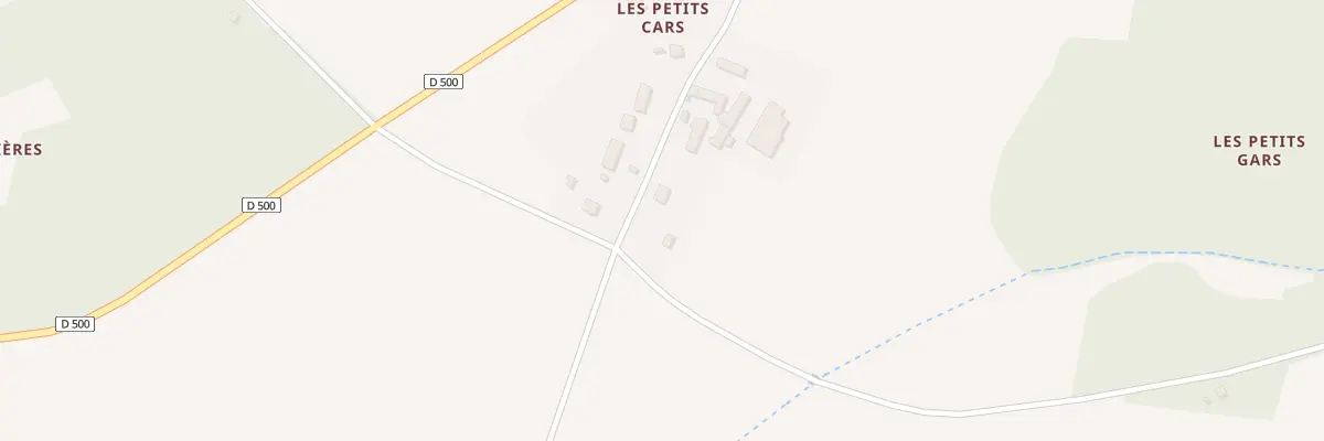 Plan du 1 Les Petits Gars à Luzillé