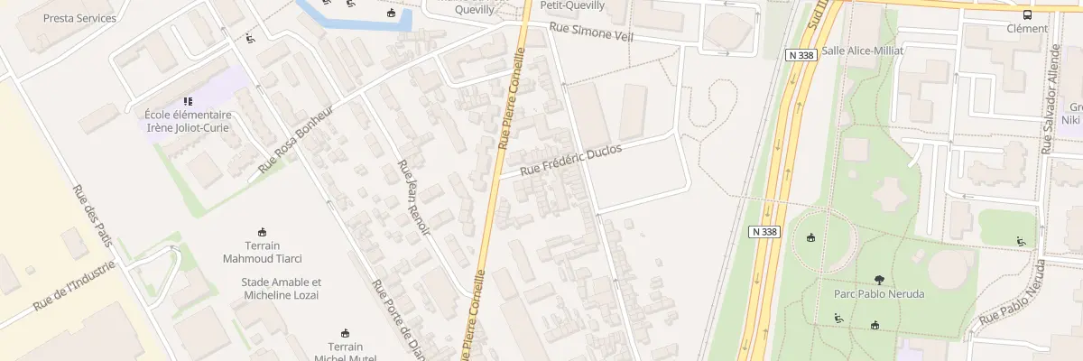 Plan du 6A Rue Frederic Duclos au Petit-Quevilly