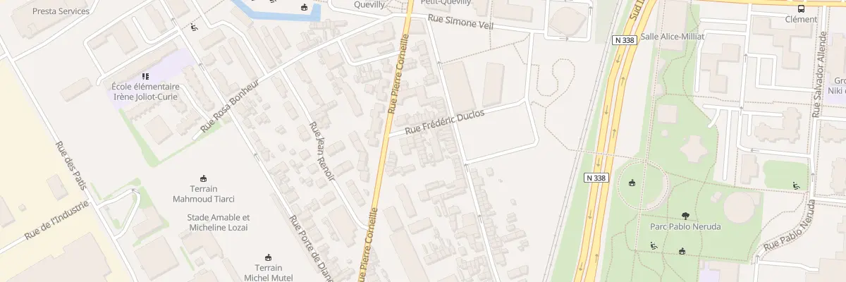 Plan du 6B Rue Frederic Duclos au Petit-Quevilly