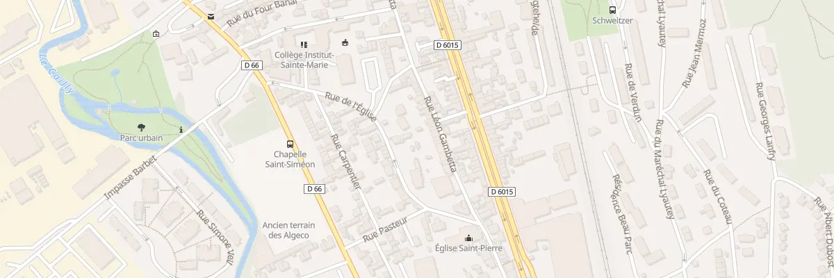 Plan du 39 Rue Gambetta à Déville-lès-Rouen