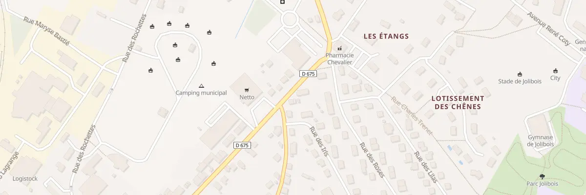 Plan du 48 Rue Pierre Merlin à Bellac