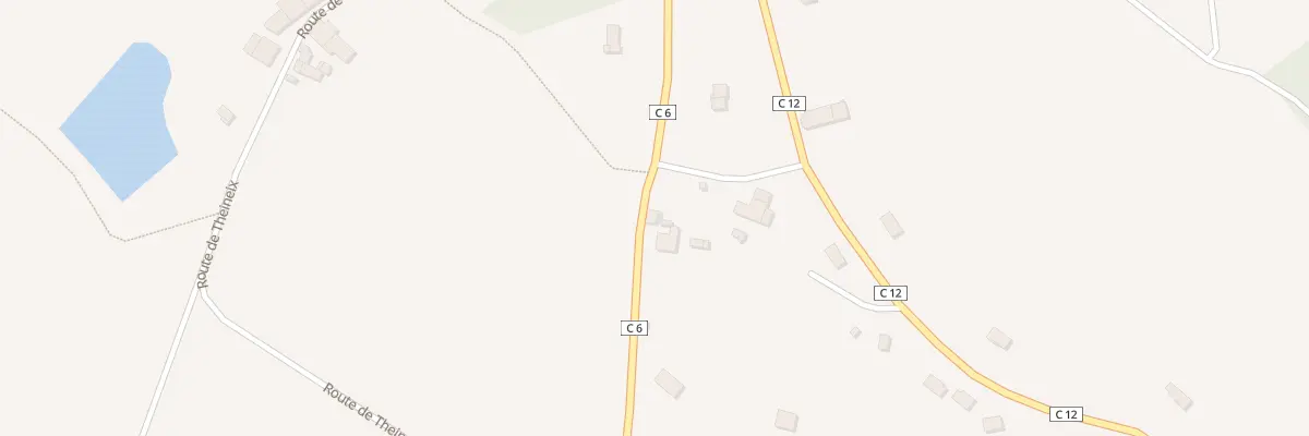 Plan du 5660J Rte du Bar Barra à Oradour-sur-Glane