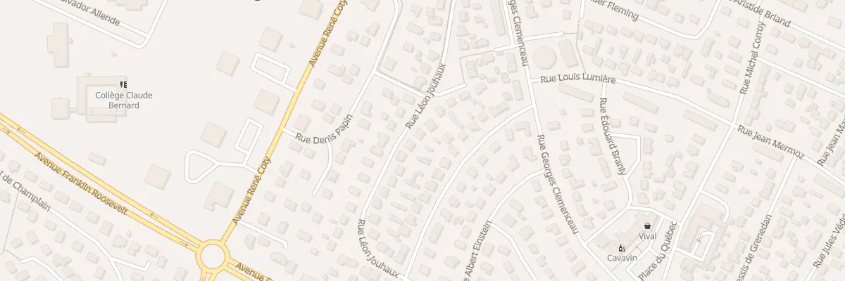 Plan du 29 Rue Leon Jouhaux au Grand-Quevilly