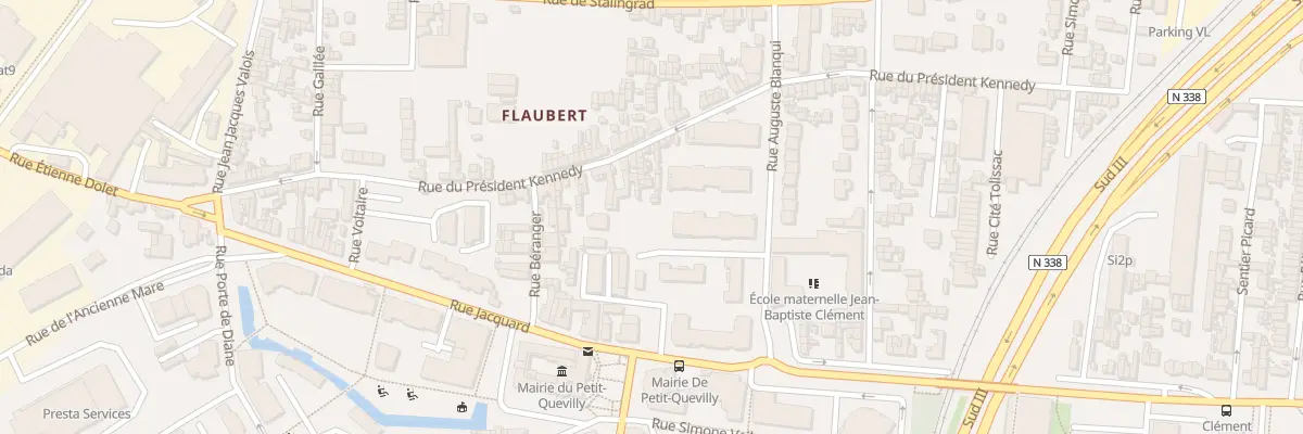 Plan du 54 Rue du President Kennedy au Petit-Quevilly