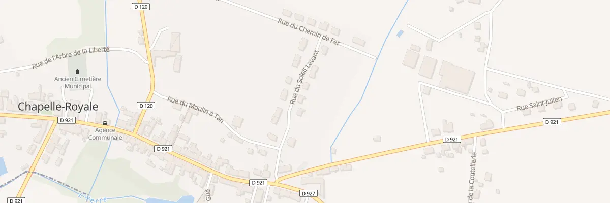 Plan du 8 Rue du Soleil Levant à Chapelle-Royale