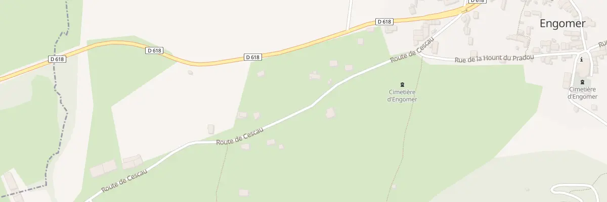 Plan du 237 La Plaine à Engomer