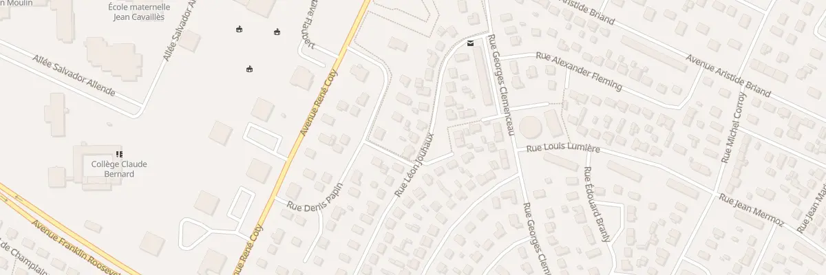 Plan du 16 Rue Leon Jouhaux au Grand-Quevilly