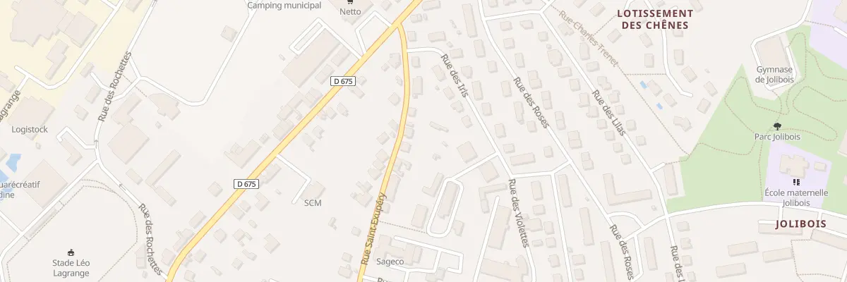 Plan du 26 Rue Saint Exupery à Bellac