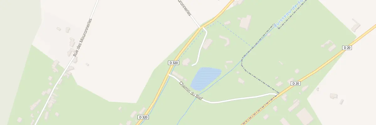 Plan du 4 Vallee de Boussard au Mesnil-Thomas