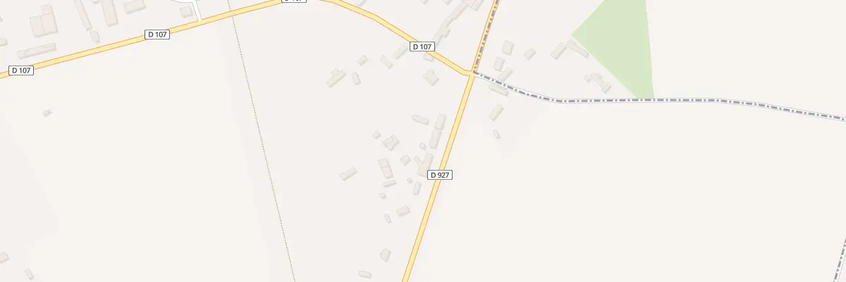 Plan du 352 Rte du Relais de Poste à Omonville