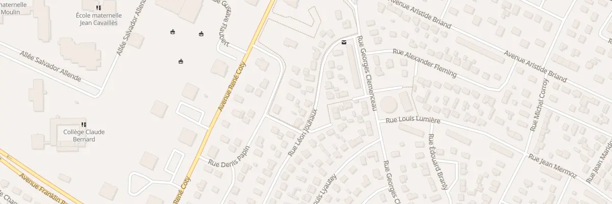Plan du 14 Rue Leon Jouhaux au Grand-Quevilly