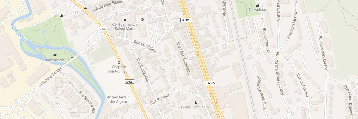 Plan du 37 Rue Gambetta à Déville-lès-Rouen