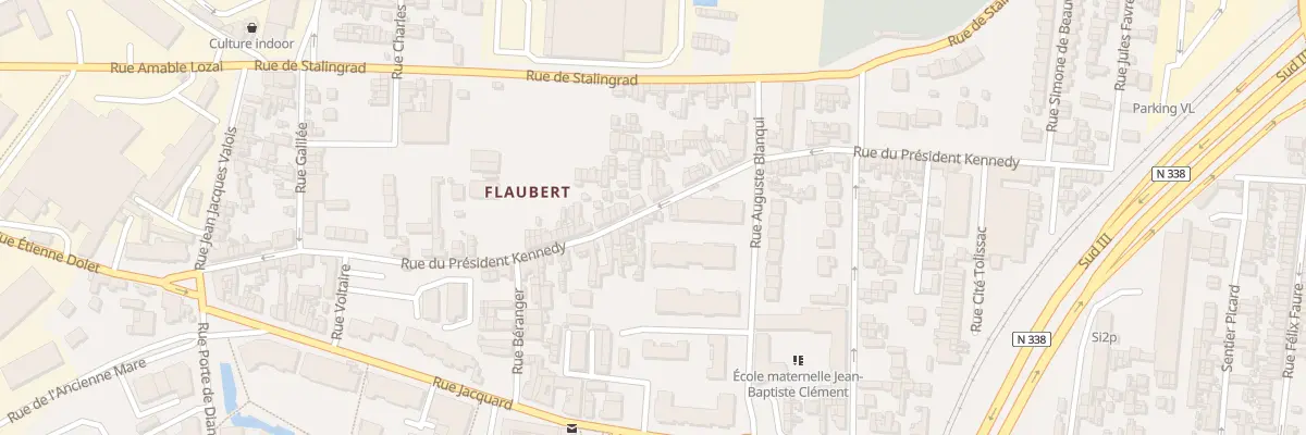 Plan du 56 Rue du President Kennedy au Petit-Quevilly