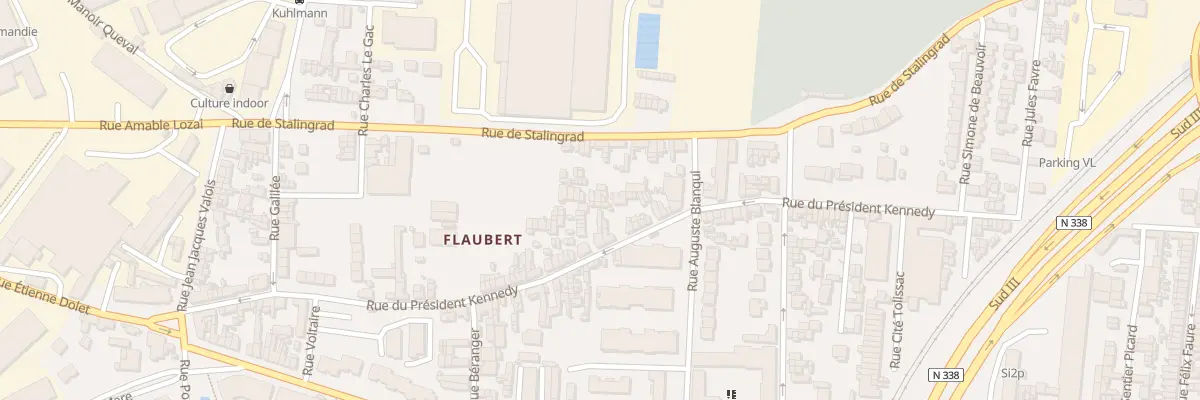 Plan du 97 Rue du President Kennedy au Petit-Quevilly