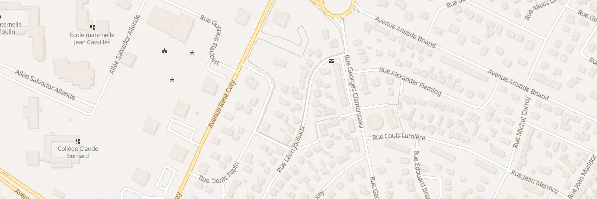 Plan du 10 Rue Leon Jouhaux au Grand-Quevilly