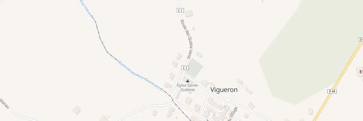 Plan du 5077 Vigueron à Vigueron