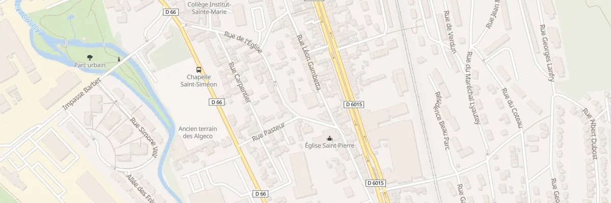 Plan du 19 Rue Gambetta à Déville-lès-Rouen