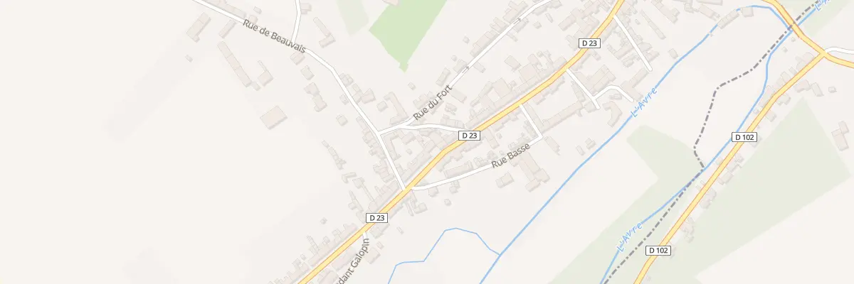 Plan du 41 Gr Gde Rue à Tillières-sur-Avre