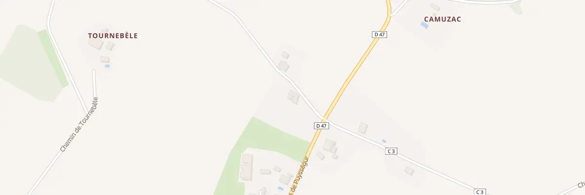 Plan du 6 Lasserre à Cadours