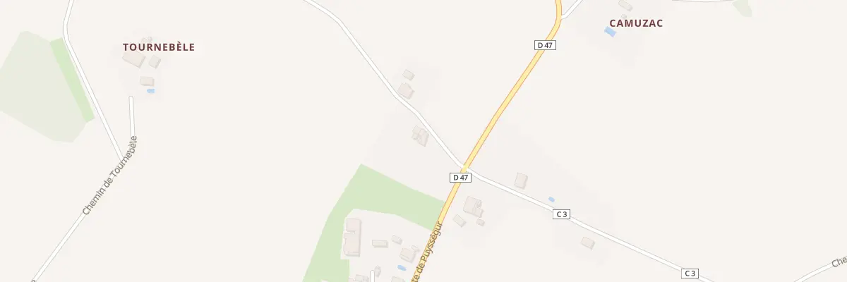 Plan du 5 Lasserre à Cadours