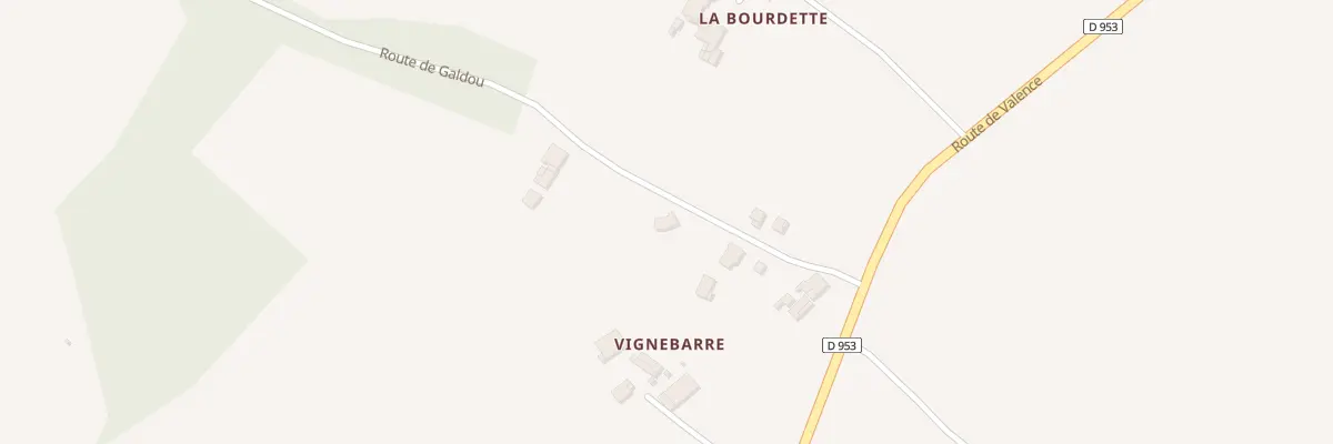 Plan du 5204 Vignebarre à Miramont-de-Quercy