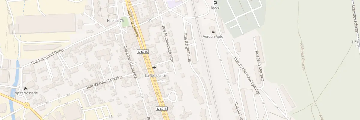 Plan du 20 Rue Marie-Antoinette à Déville-lès-Rouen