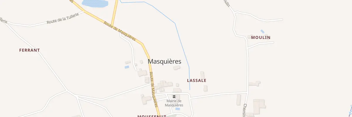 Plan du 5055 Lassale à Masquières