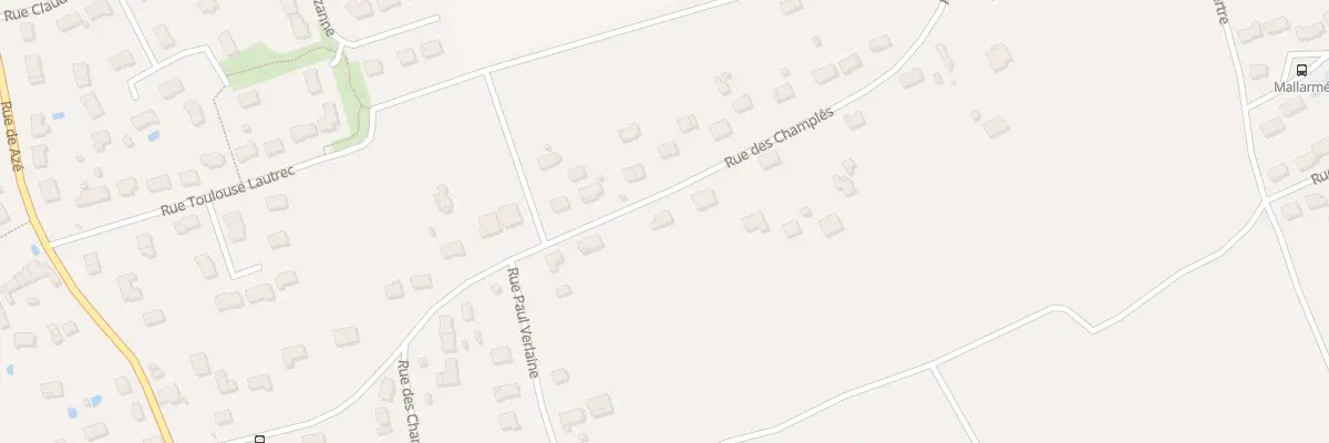 Plan du 559 Rue des Champlés à Vendôme